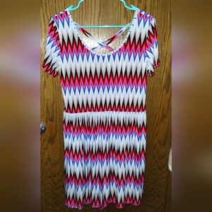 West Loop chevron dress